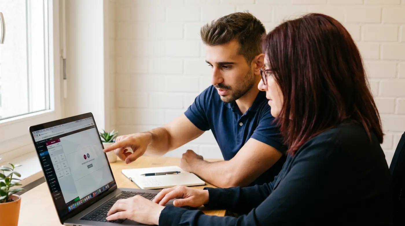 WordPress website creation training at home in Geneva