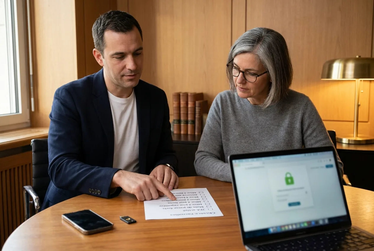 Cybersecurity training for SMEs in Geneva, password, 2FA and nFADP awareness
