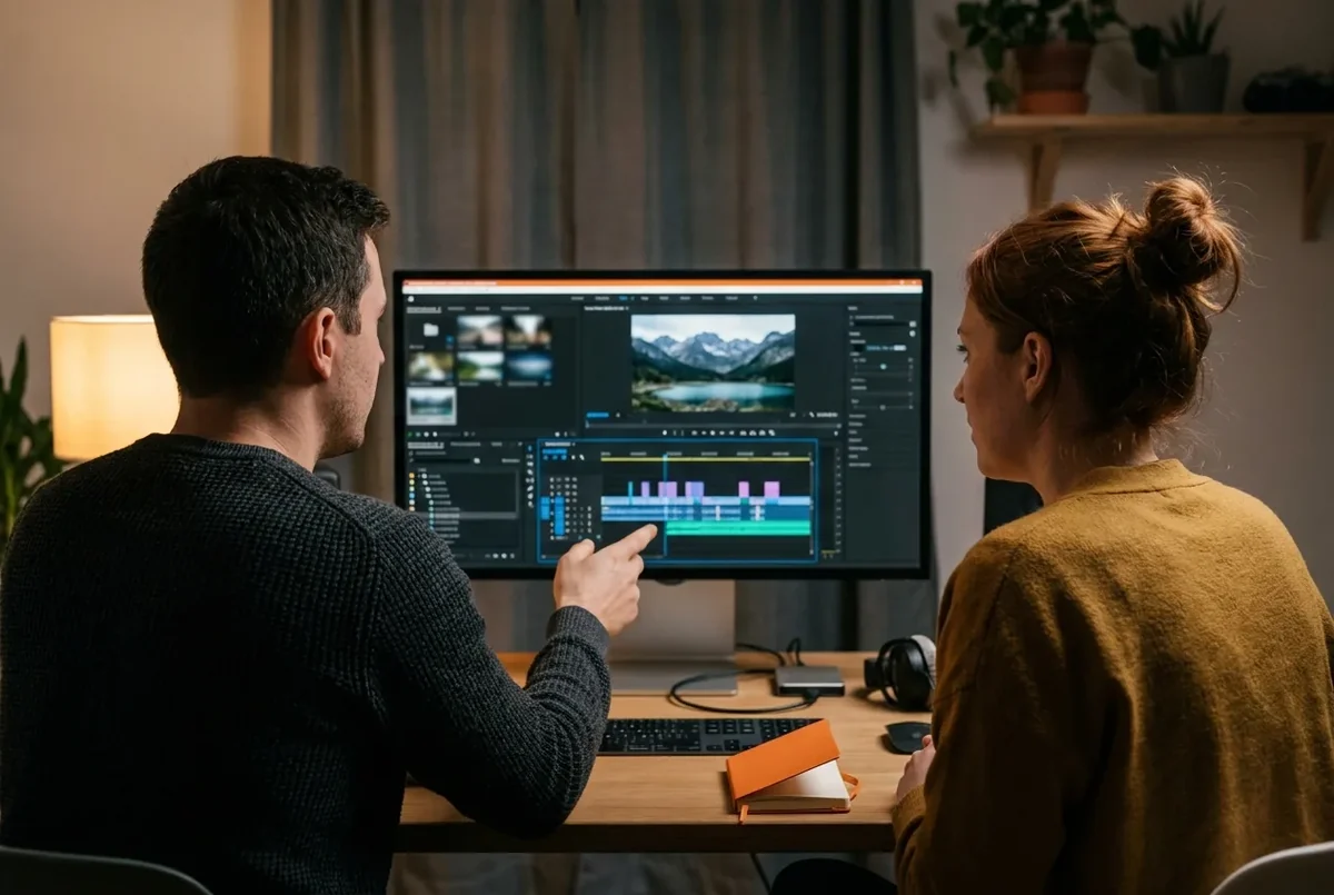 Video editing training at home in Geneva with a certified teacher