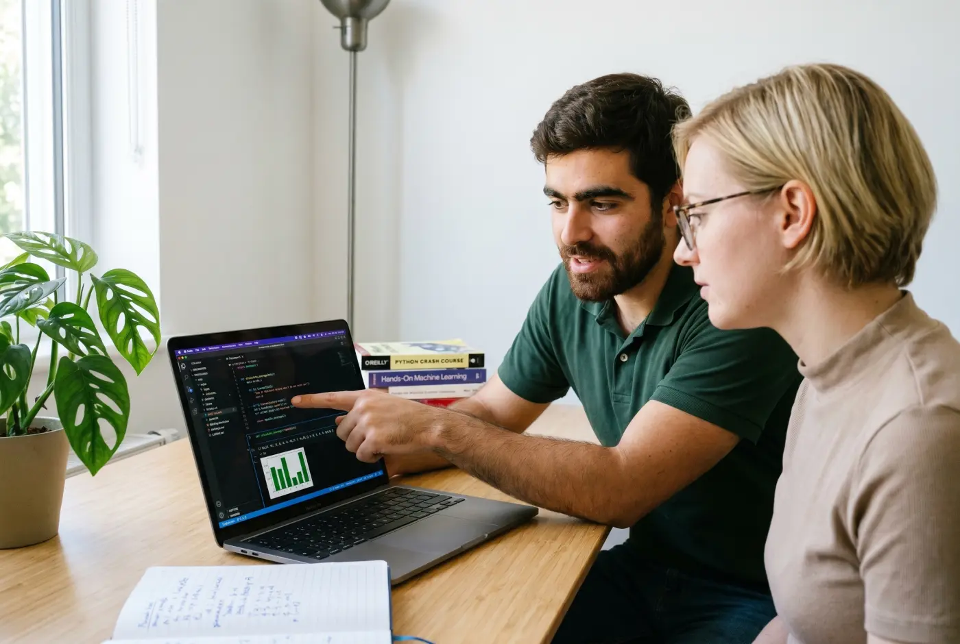 Formation programmation à Genève, premier projet Python à domicile