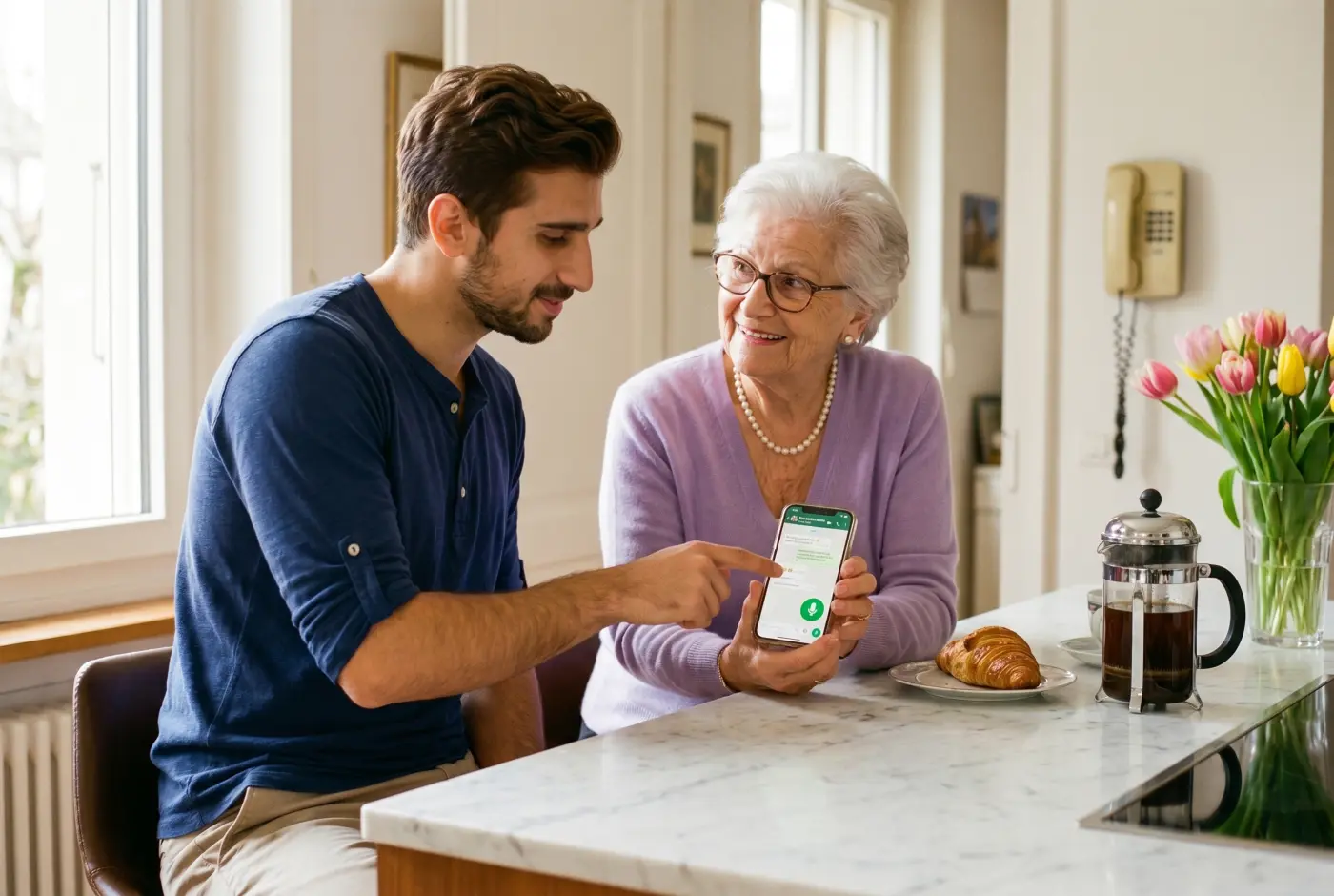 Cours smartphone pour senior à Genève, apprentissage iPhone et applications du quotidien